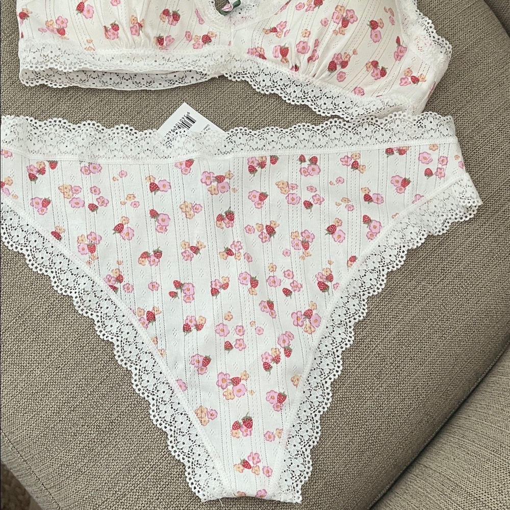 NWT panty bra set Body by Victoria organic cotton - Picture 4 of 8